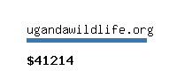 ugandawildlife.org Website value calculator