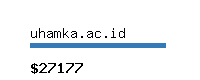 uhamka.ac.id Website value calculator