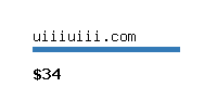 uiiiuiii.com Website value calculator