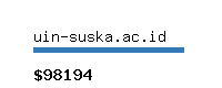 uin-suska.ac.id Website value calculator