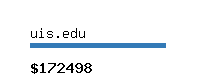 uis.edu Website value calculator