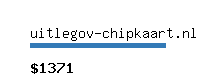 uitlegov-chipkaart.nl Website value calculator