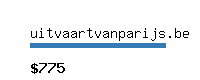 uitvaartvanparijs.be Website value calculator