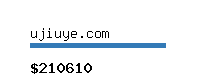 ujiuye.com Website value calculator