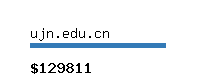 ujn.edu.cn Website value calculator