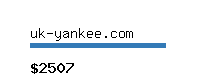 uk-yankee.com Website value calculator