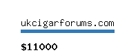 ukcigarforums.com Website value calculator