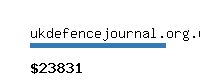 ukdefencejournal.org.uk Website value calculator