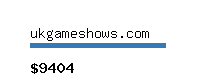 ukgameshows.com Website value calculator