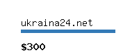 ukraina24.net Website value calculator