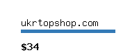 ukrtopshop.com Website value calculator