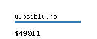 ulbsibiu.ro Website value calculator