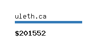 uleth.ca Website value calculator