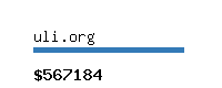 uli.org Website value calculator