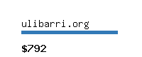 ulibarri.org Website value calculator