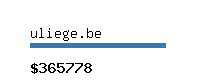 uliege.be Website value calculator