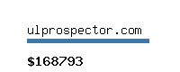 ulprospector.com Website value calculator