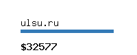 ulsu.ru Website value calculator