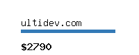 ultidev.com Website value calculator