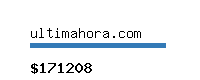 ultimahora.com Website value calculator