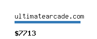 ultimatearcade.com Website value calculator