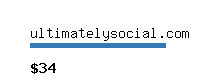 ultimatelysocial.com Website value calculator