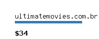 ultimatemovies.com.br Website value calculator