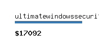 ultimatewindowssecurity.com Website value calculator