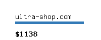 ultra-shop.com Website value calculator