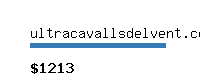 ultracavallsdelvent.com Website value calculator