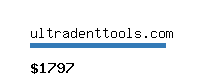 ultradenttools.com Website value calculator