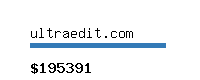 ultraedit.com Website value calculator