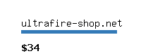 ultrafire-shop.net Website value calculator