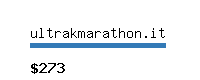 ultrakmarathon.it Website value calculator