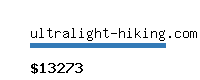 ultralight-hiking.com Website value calculator