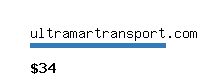 ultramartransport.com Website value calculator