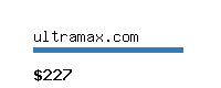 ultramax.com Website value calculator