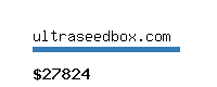 ultraseedbox.com Website value calculator