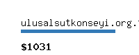 ulusalsutkonseyi.org.tr Website value calculator