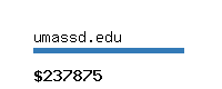 umassd.edu Website value calculator