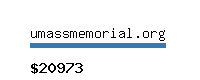 umassmemorial.org Website value calculator