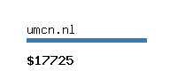 umcn.nl Website value calculator