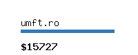 umft.ro Website value calculator