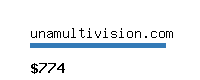 unamultivision.com Website value calculator