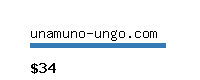 unamuno-ungo.com Website value calculator