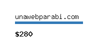 unawebparabi.com Website value calculator