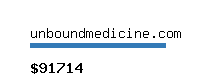 unboundmedicine.com Website value calculator