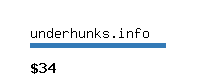 underhunks.info Website value calculator