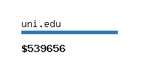 uni.edu Website value calculator