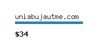uniabujautme.com Website value calculator